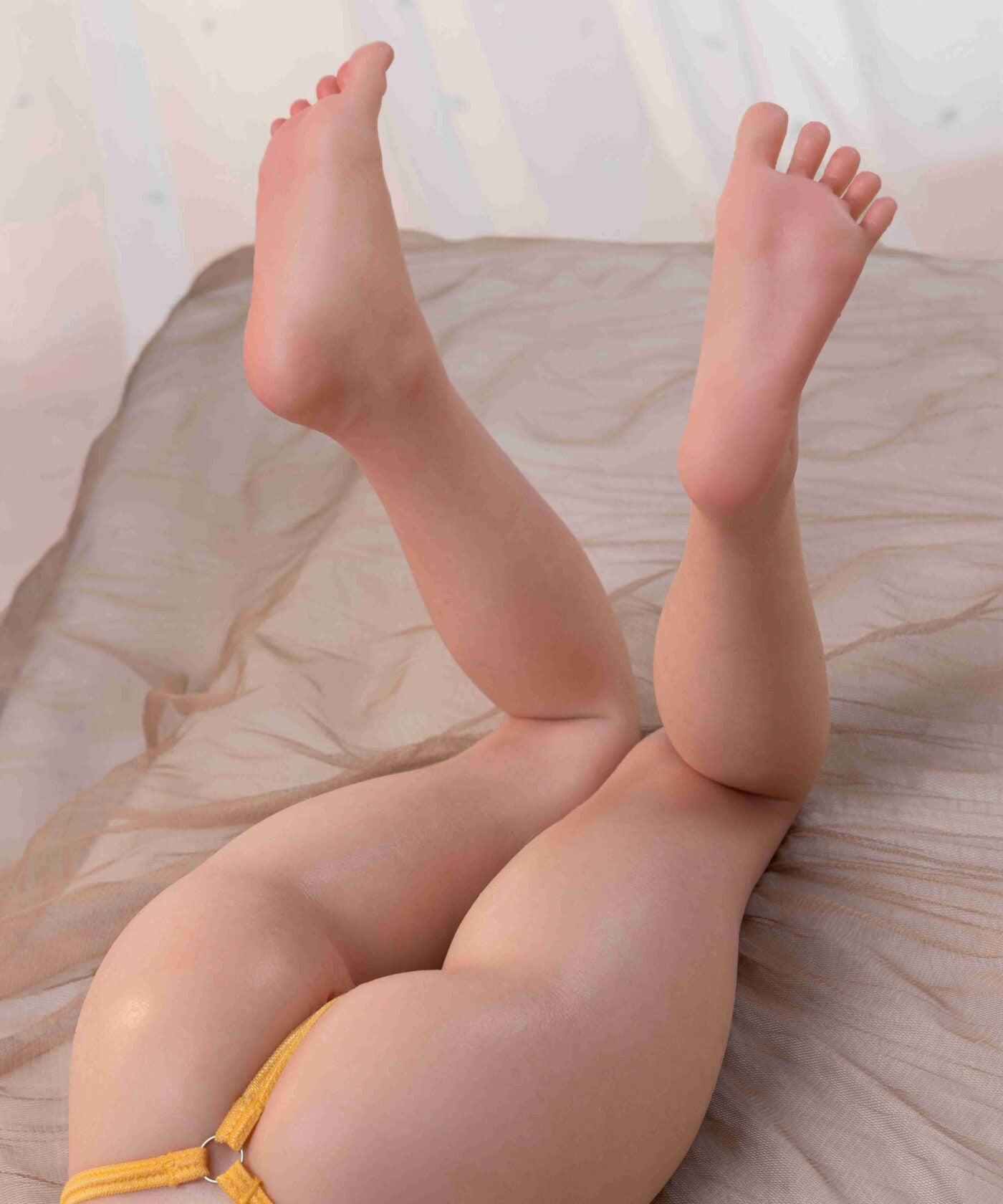 45 cm 全矽膠仿真腿模娃娃 2.8 kg