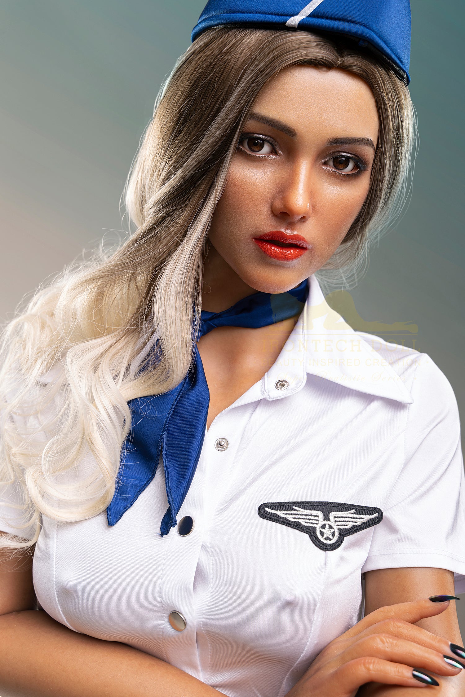 S44 Molly Flight Attendant | 全矽膠仿真娃娃 | 169 cm
