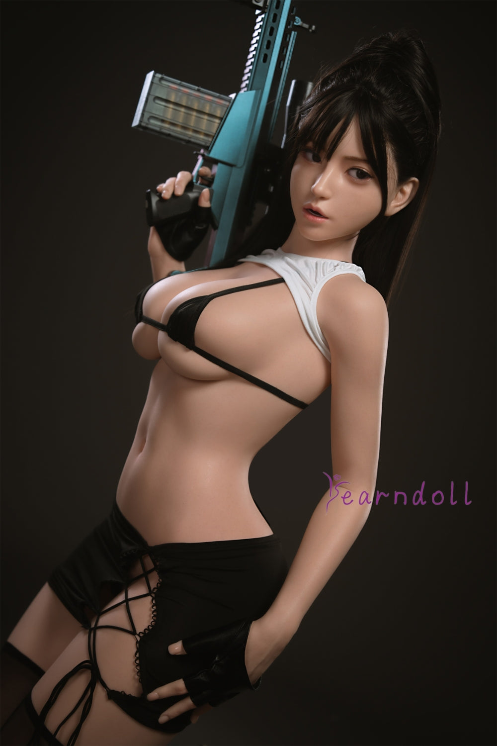 明希 Aki Y206-7 | 全矽膠仿真娃娃 尊貴款+仿真口 | 163 cm