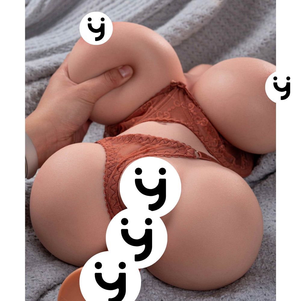Half Body 01  痴乳插入 全矽膠半身軀幹娃娃 7 kg