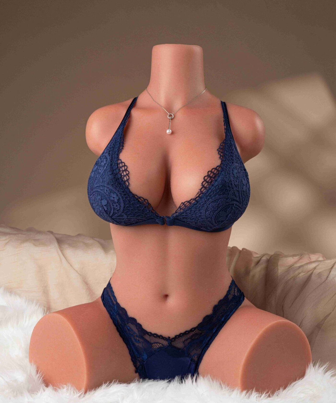 Half Body 02 日燒肌 全矽膠半身軀幹娃娃 14.5 kg