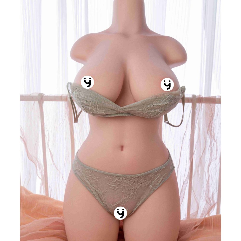 Half Body 03 白皙肌 全矽膠半身軀幹娃娃 15 kg