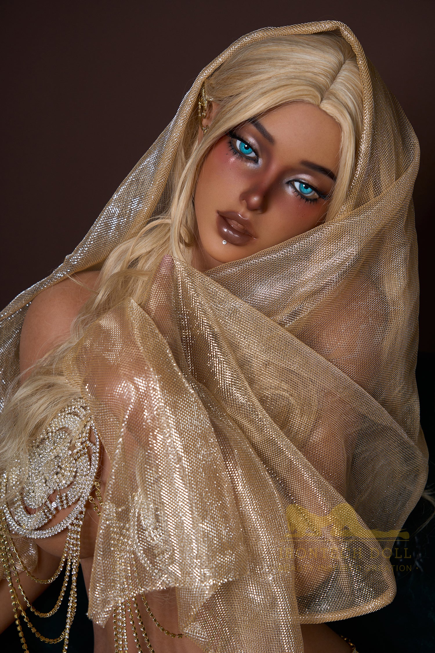 B2 Vanessa Dark Tanned | 全矽膠仿真娃娃 | 164 cm