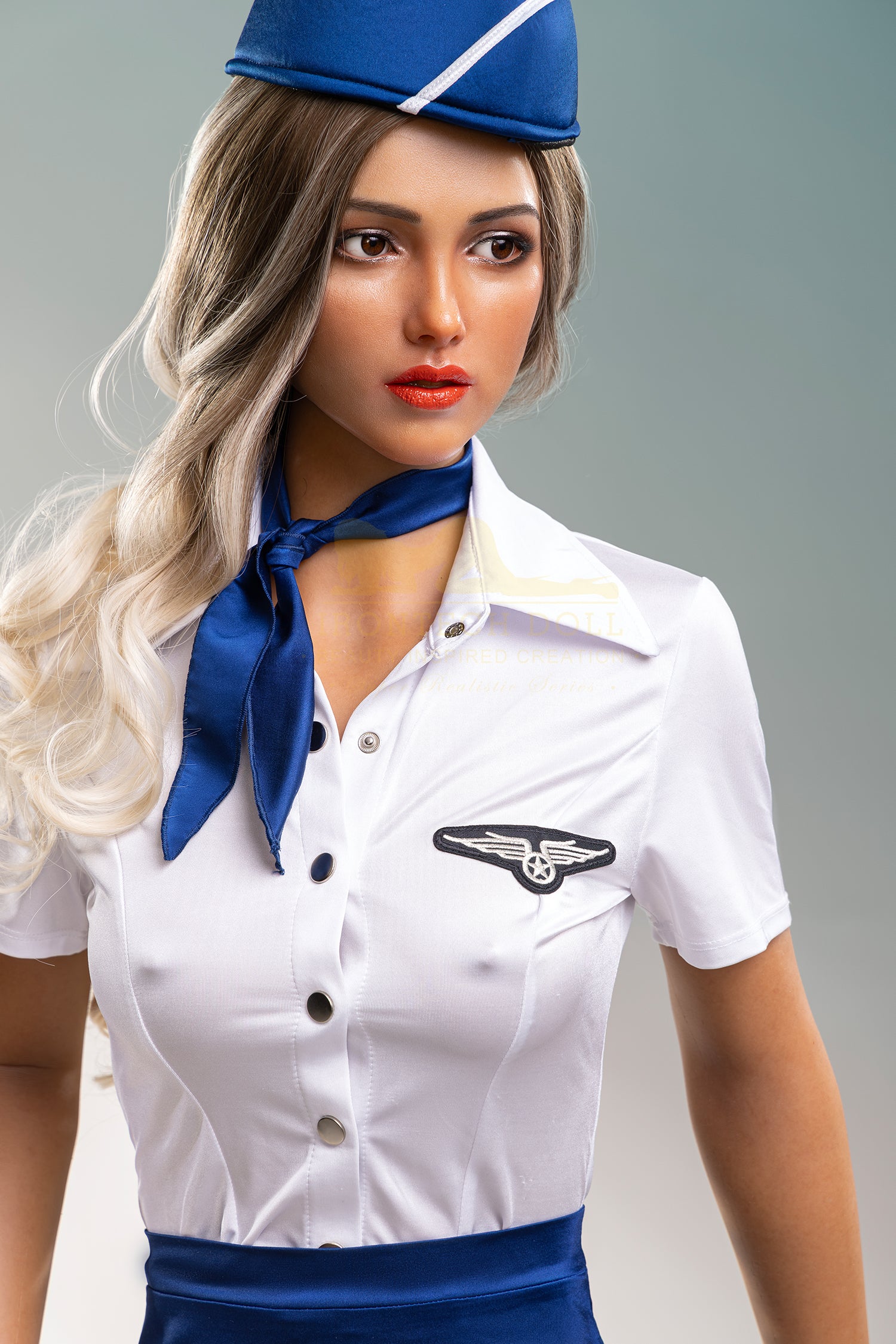 S44 Molly Flight Attendant | 全矽膠仿真娃娃 | 169 cm