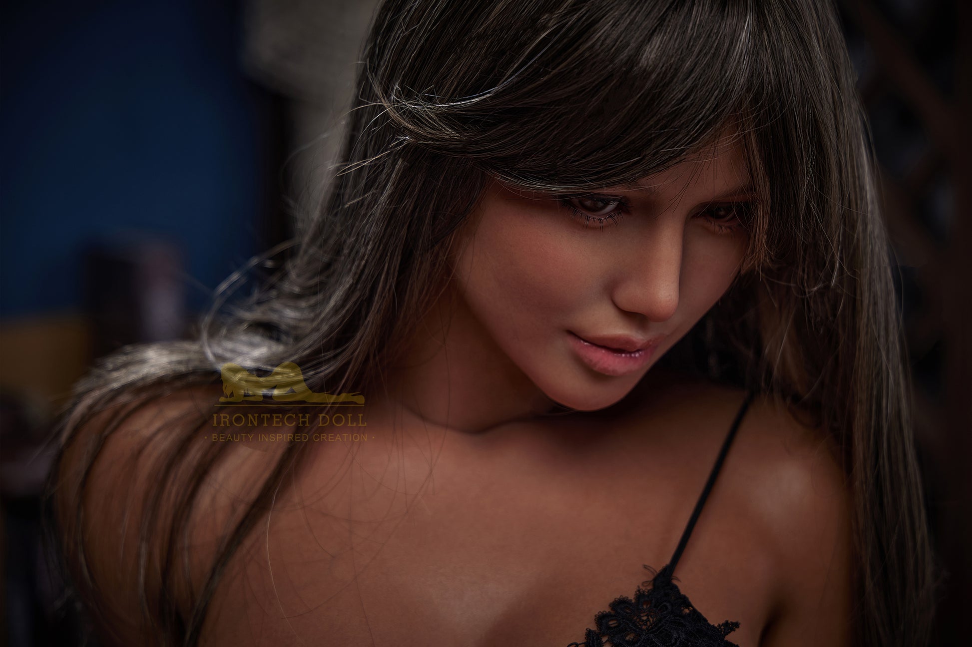 S13 Celine AIO Dark Tanned | 全矽膠仿真娃娃 | 164 cm