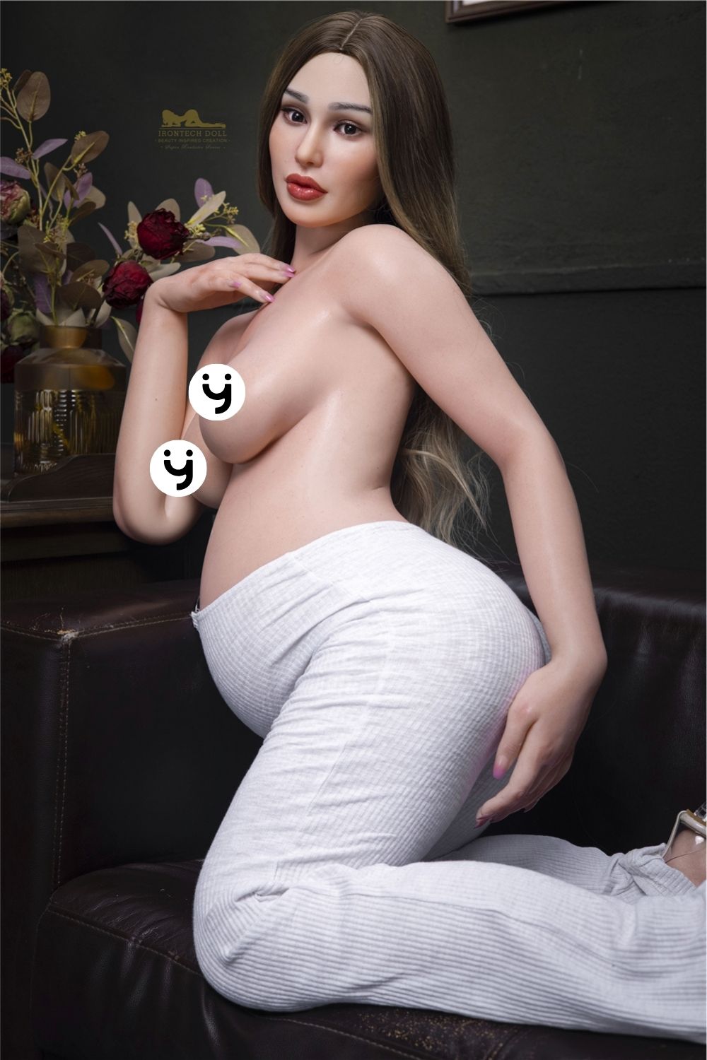 S19 Pearl Pregnant | 全矽膠仿真娃娃 | 158 cm