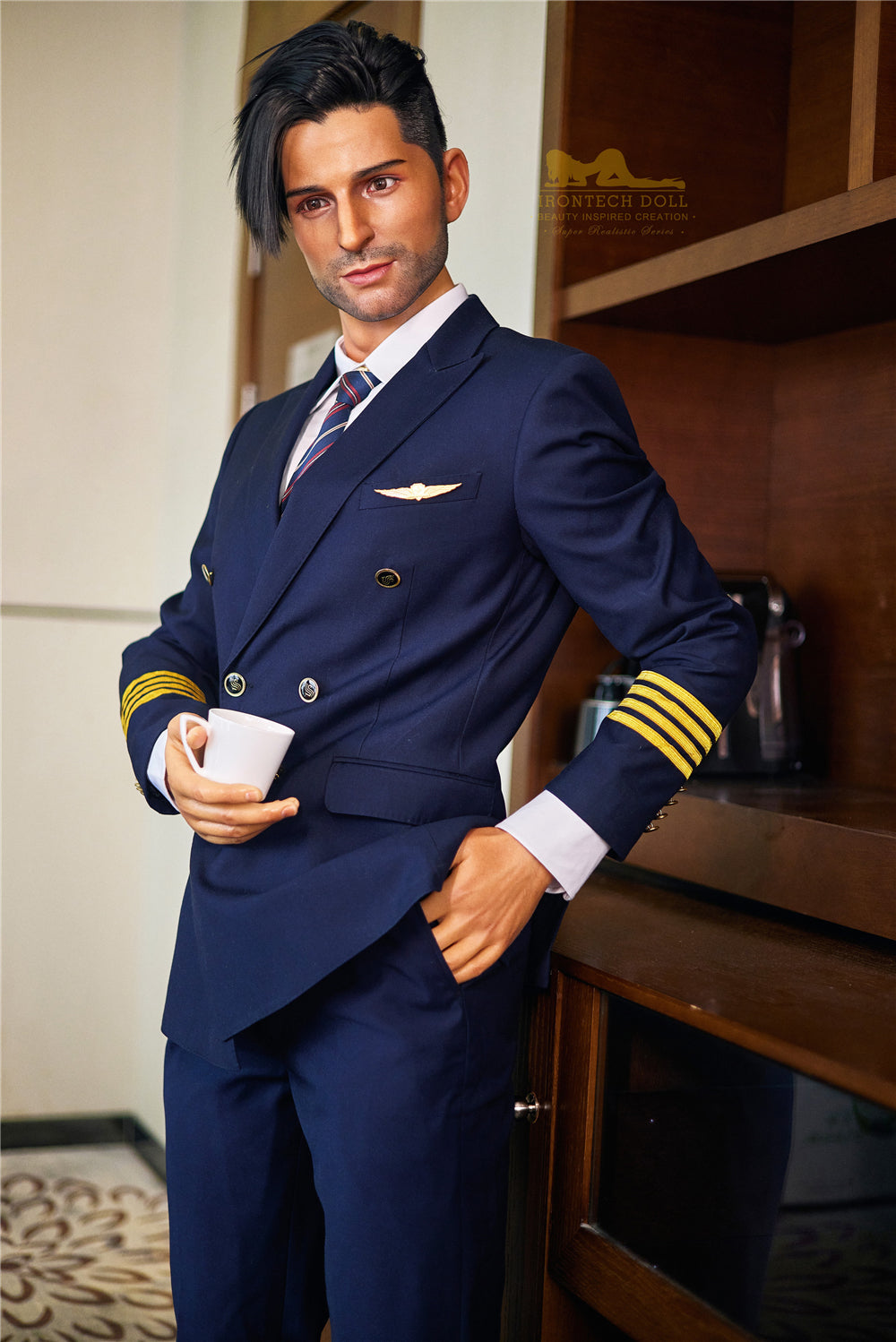 M3 George Natural-1 | 全矽膠仿真娃娃 | 176 cm