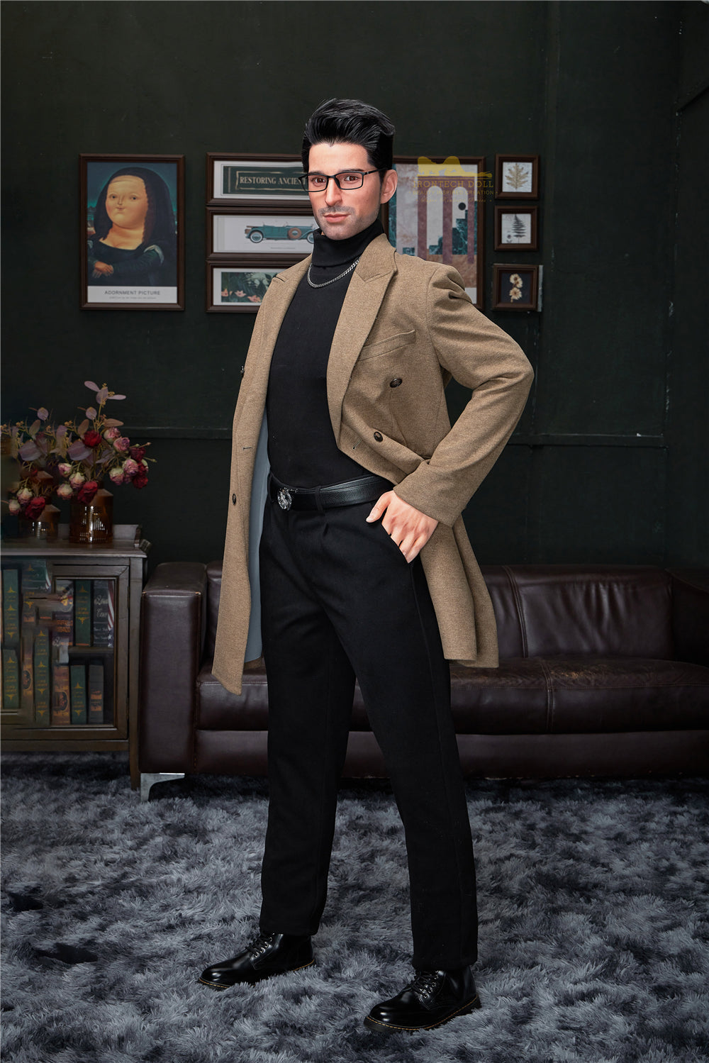 M3 George Natural-2 | 全矽膠仿真娃娃 | 176 cm