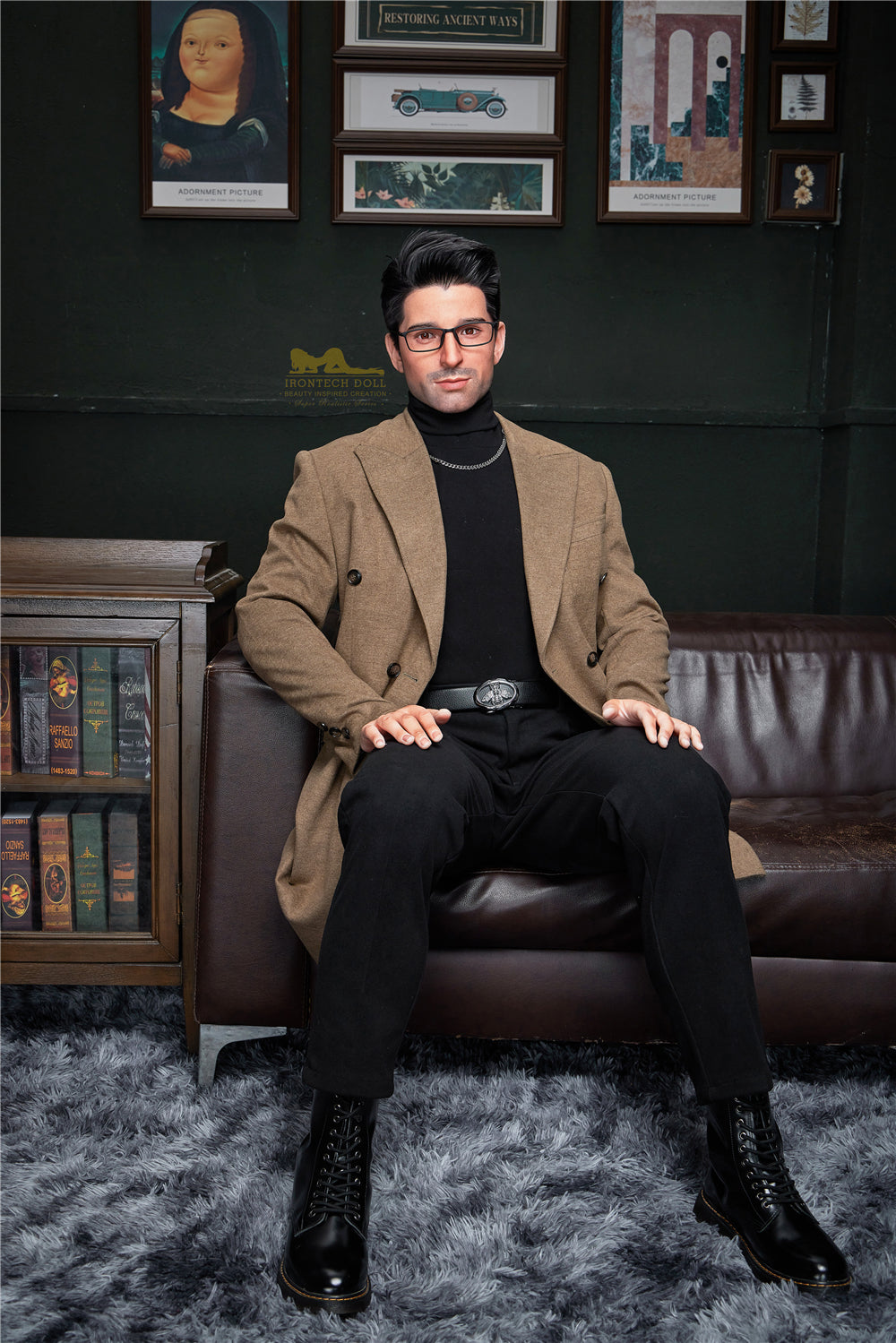 M3 George Natural-2 | 全矽膠仿真娃娃 | 176 cm