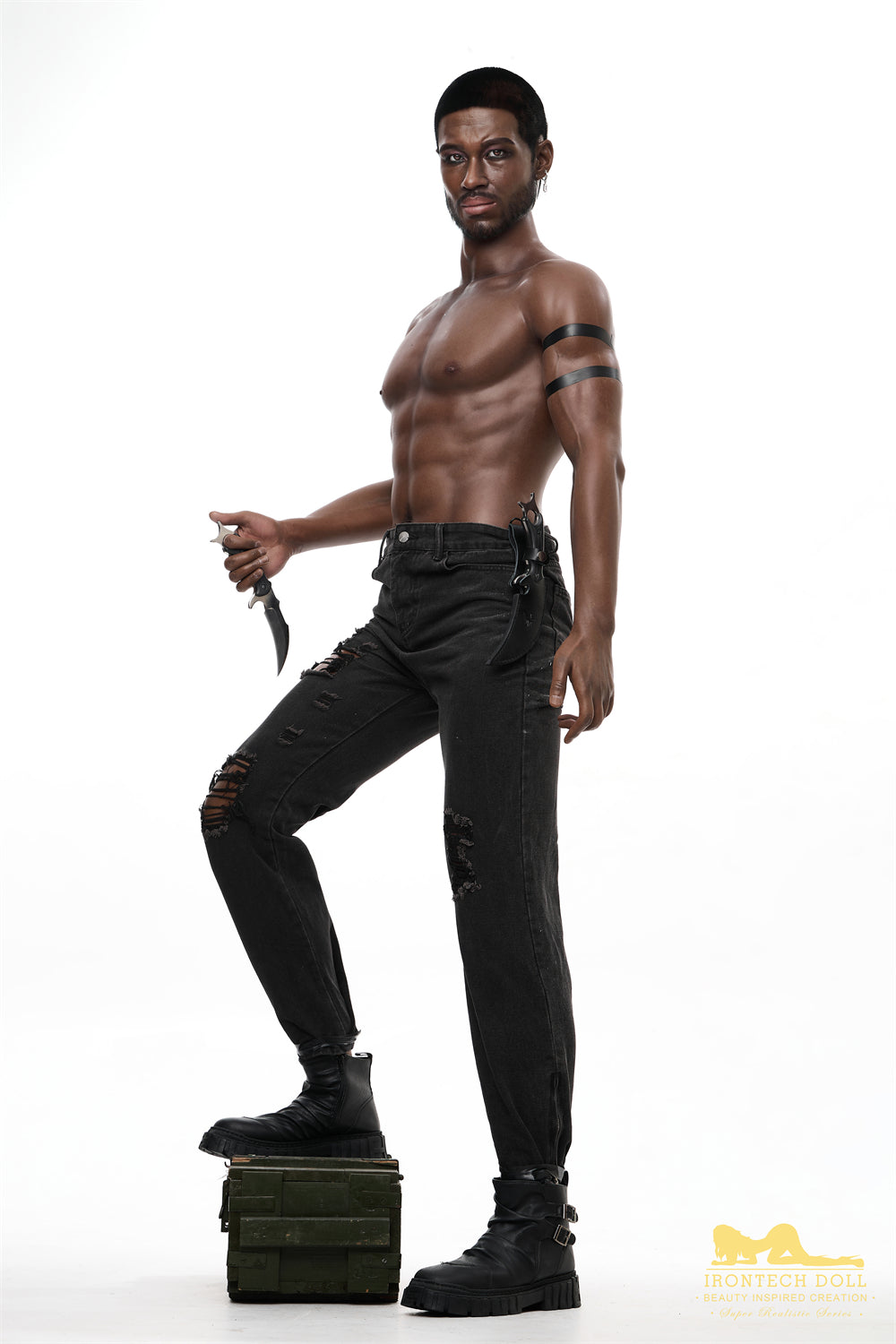 M7 Bill Black-1 | 全矽膠仿真娃娃 | 176 cm
