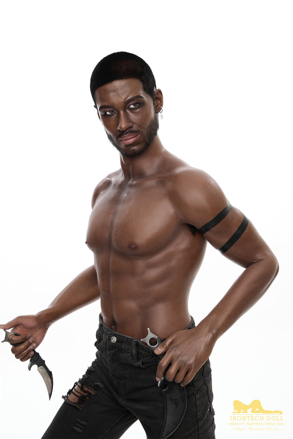 M7 Bill Black-1 | 全矽膠仿真娃娃 | 176 cm