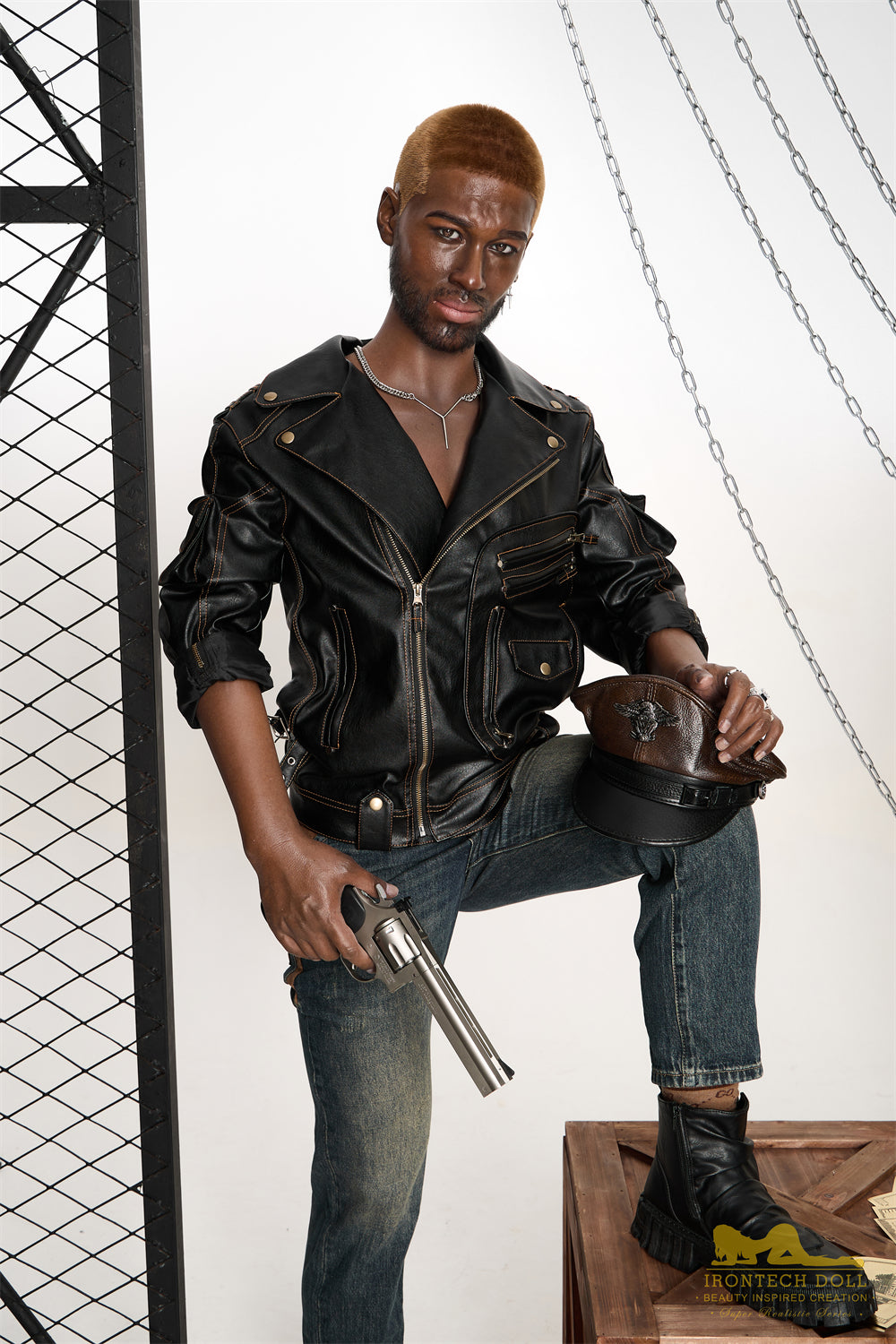 M7 Bill Black-2 | 全矽膠仿真娃娃 | 176 cm