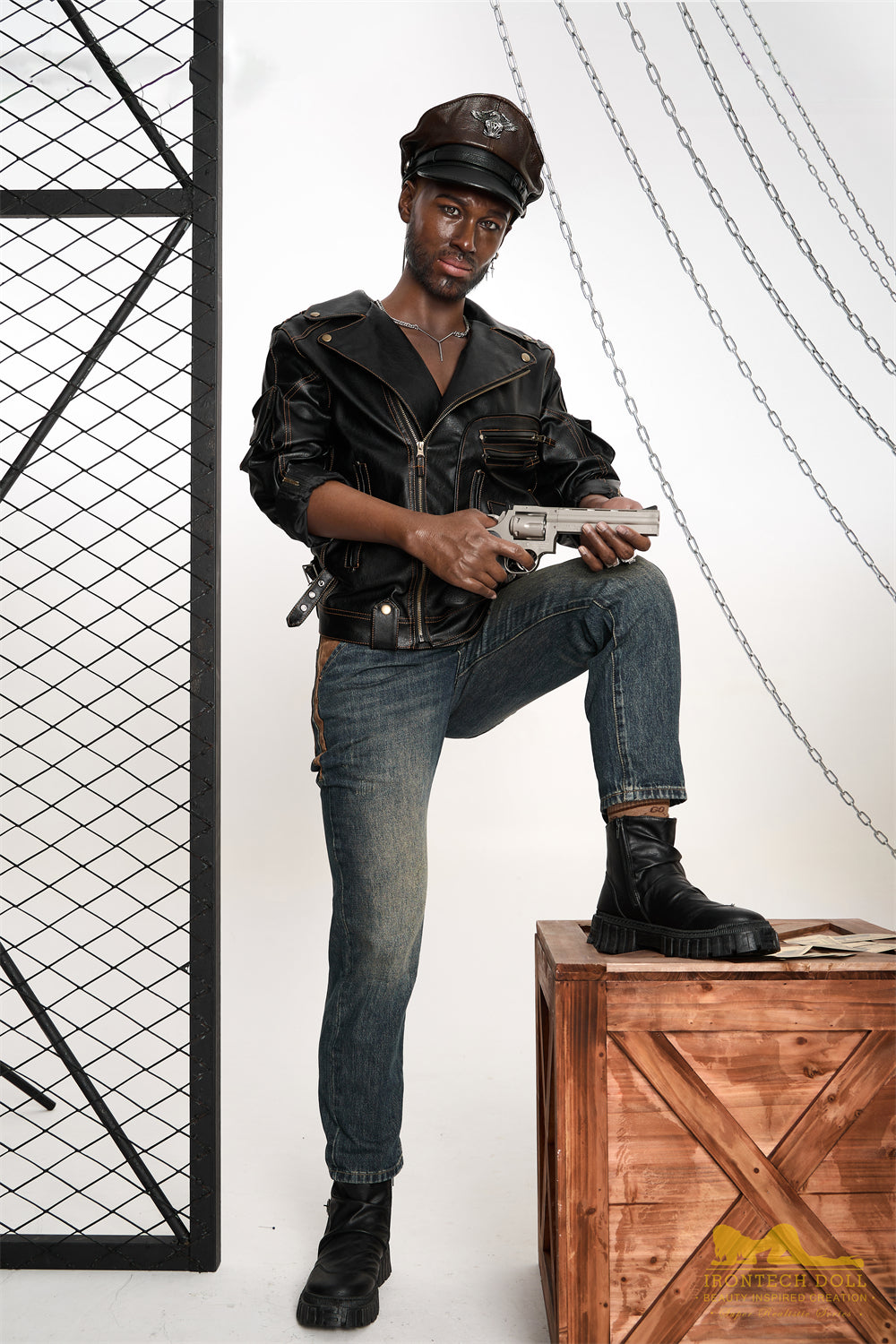 M7 Bill Black-2 | 全矽膠仿真娃娃 | 176 cm