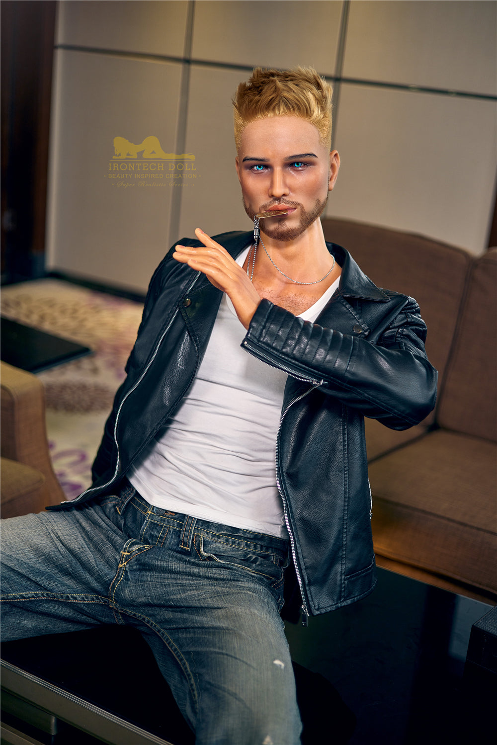 M1 Kevin Tanned | 全矽膠仿真娃娃 | 176 cm