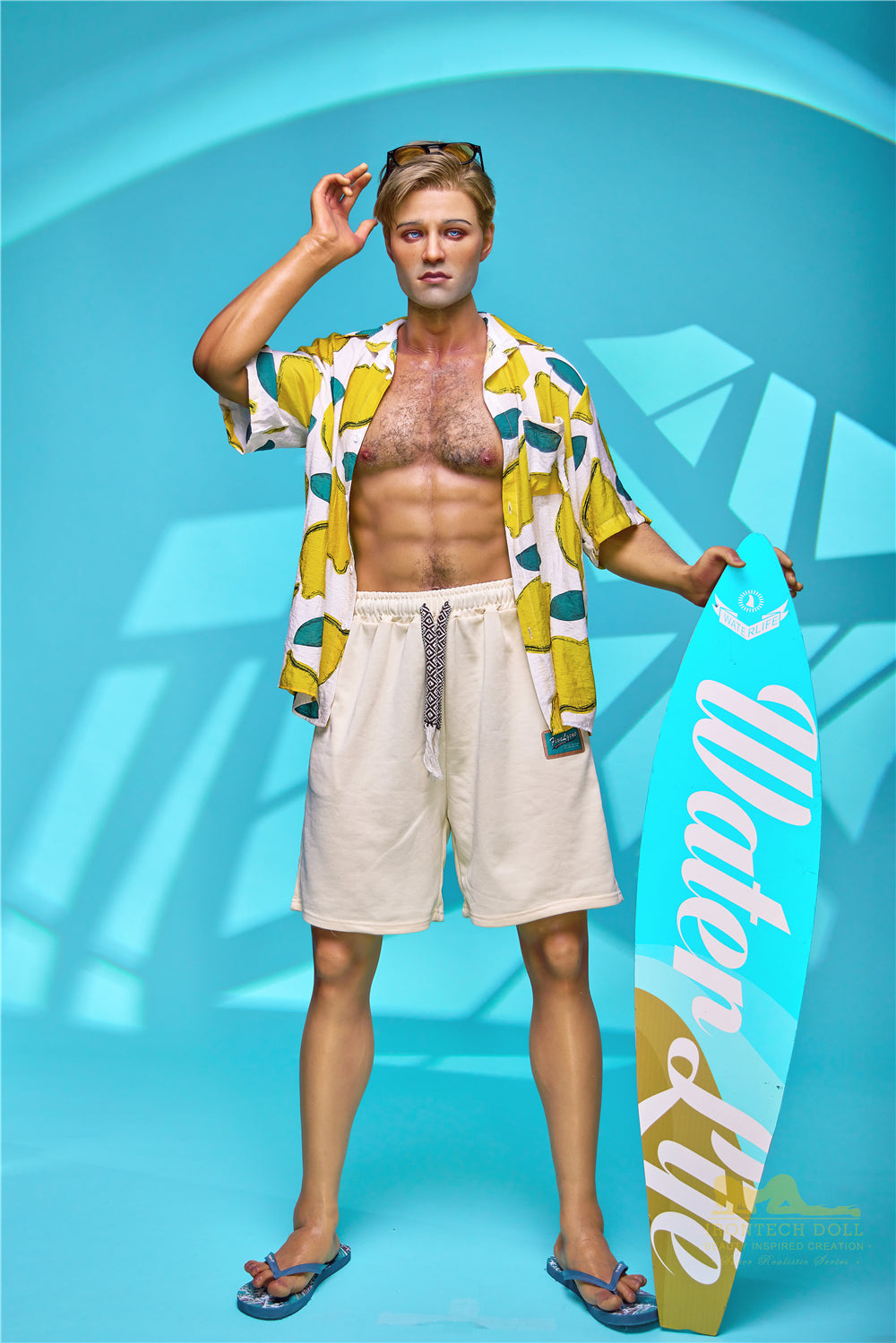 M4 Jack Tanned | 全矽膠仿真娃娃 | 176 cm