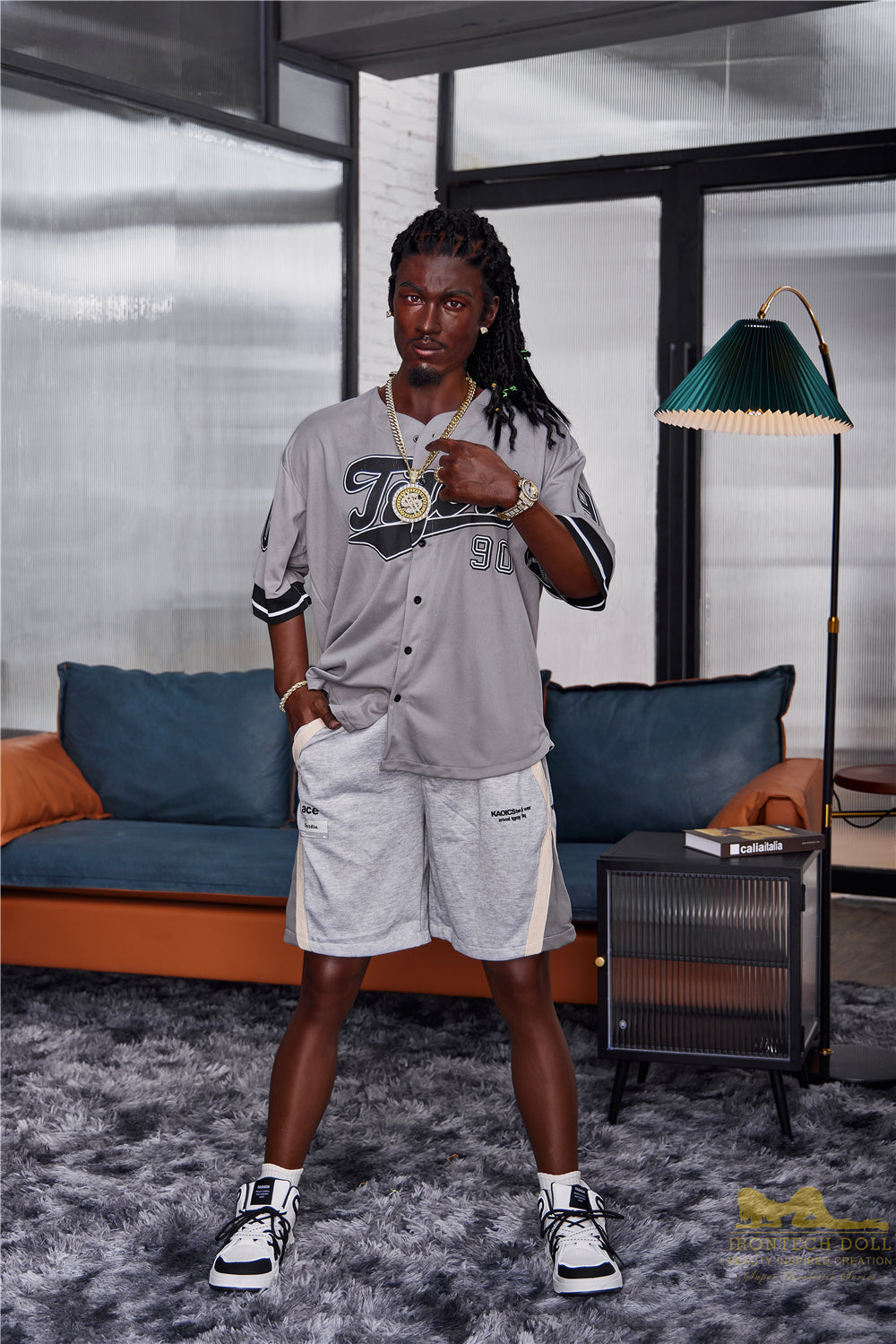 M7 Bill Black | 全矽膠仿真娃娃 | 170 cm