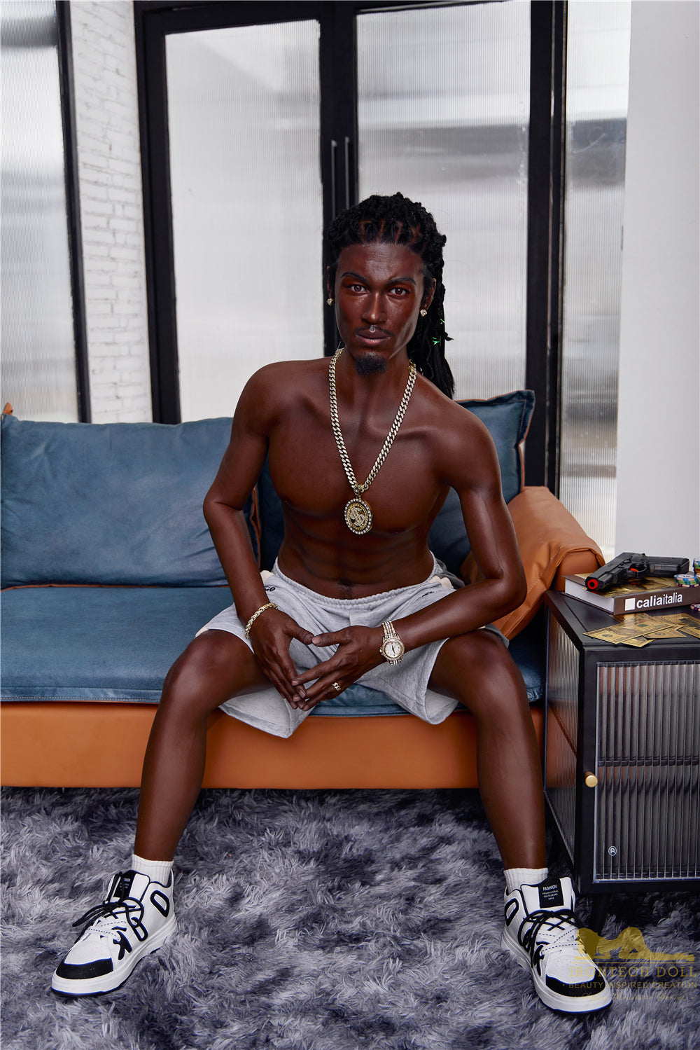 M7 Bill Black | 全矽膠仿真娃娃 | 170 cm