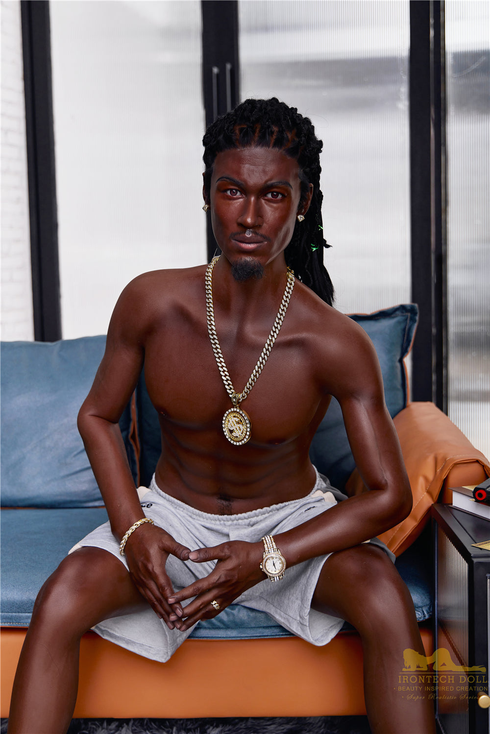 M7 Bill Black | 全矽膠仿真娃娃 | 170 cm