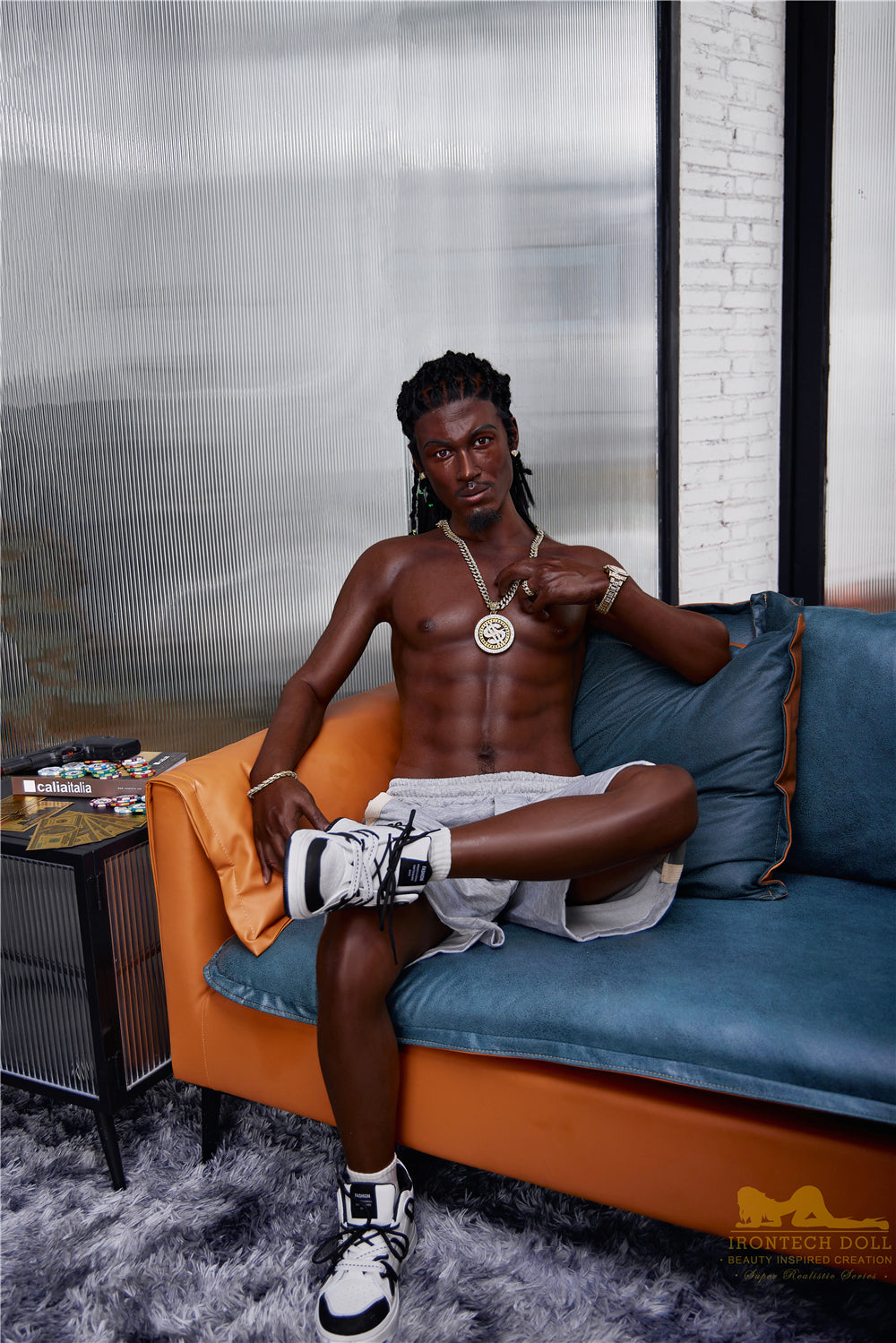 M7 Bill Black | 全矽膠仿真娃娃 | 170 cm