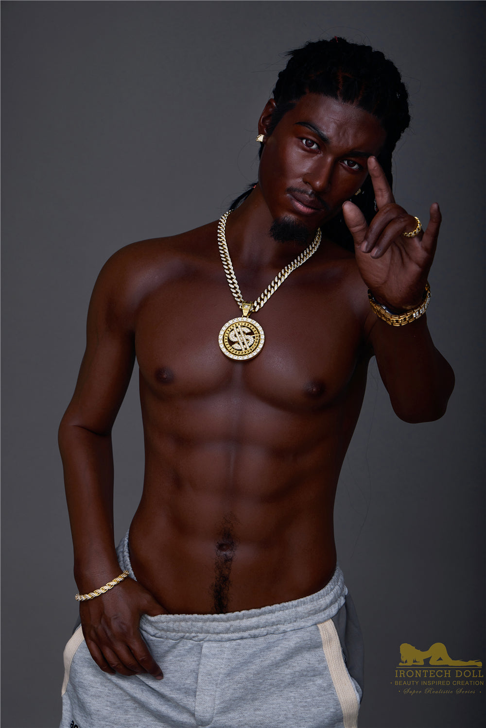 M7 Bill Black | 全矽膠仿真娃娃 | 170 cm