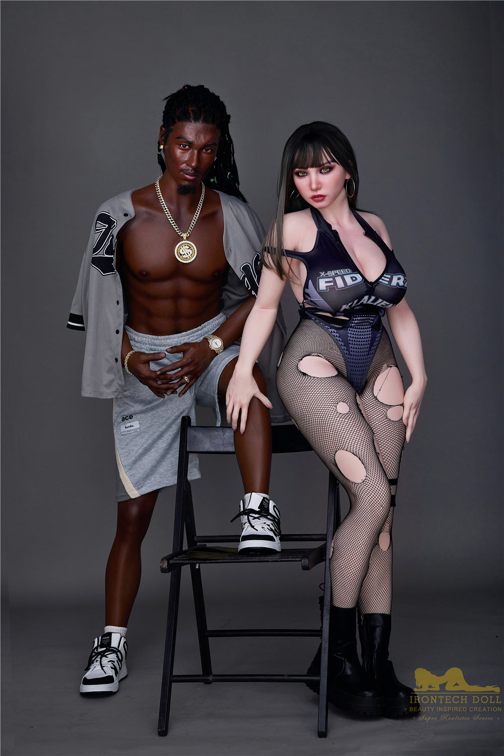 M7 Bill Black | 全矽膠仿真娃娃 | 170 cm