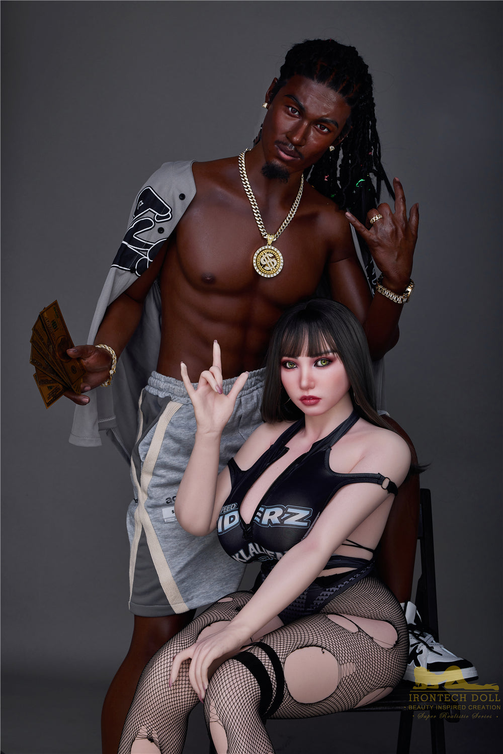 M7 Bill Black | 全矽膠仿真娃娃 | 170 cm