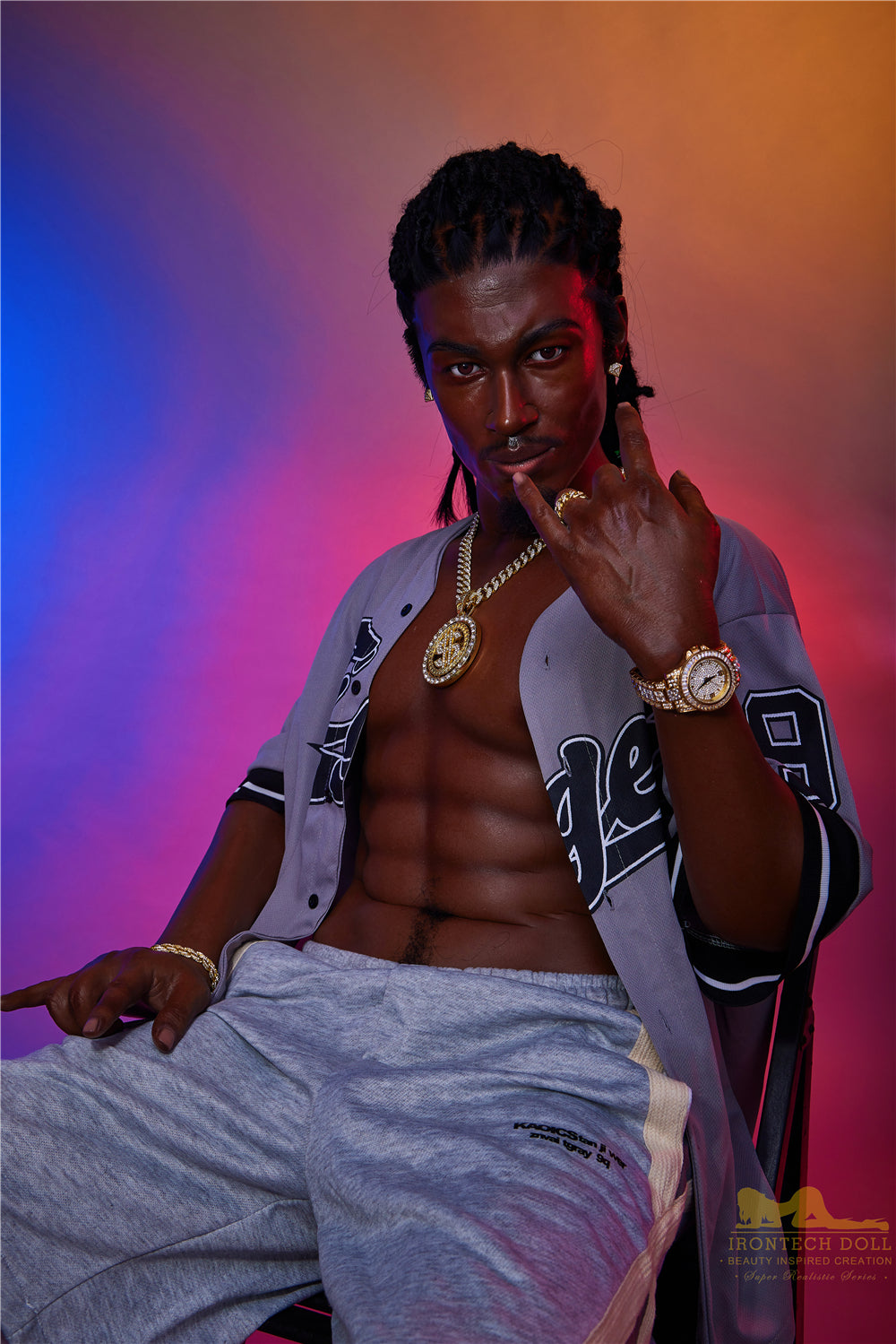 M7 Bill Black | 全矽膠仿真娃娃 | 170 cm