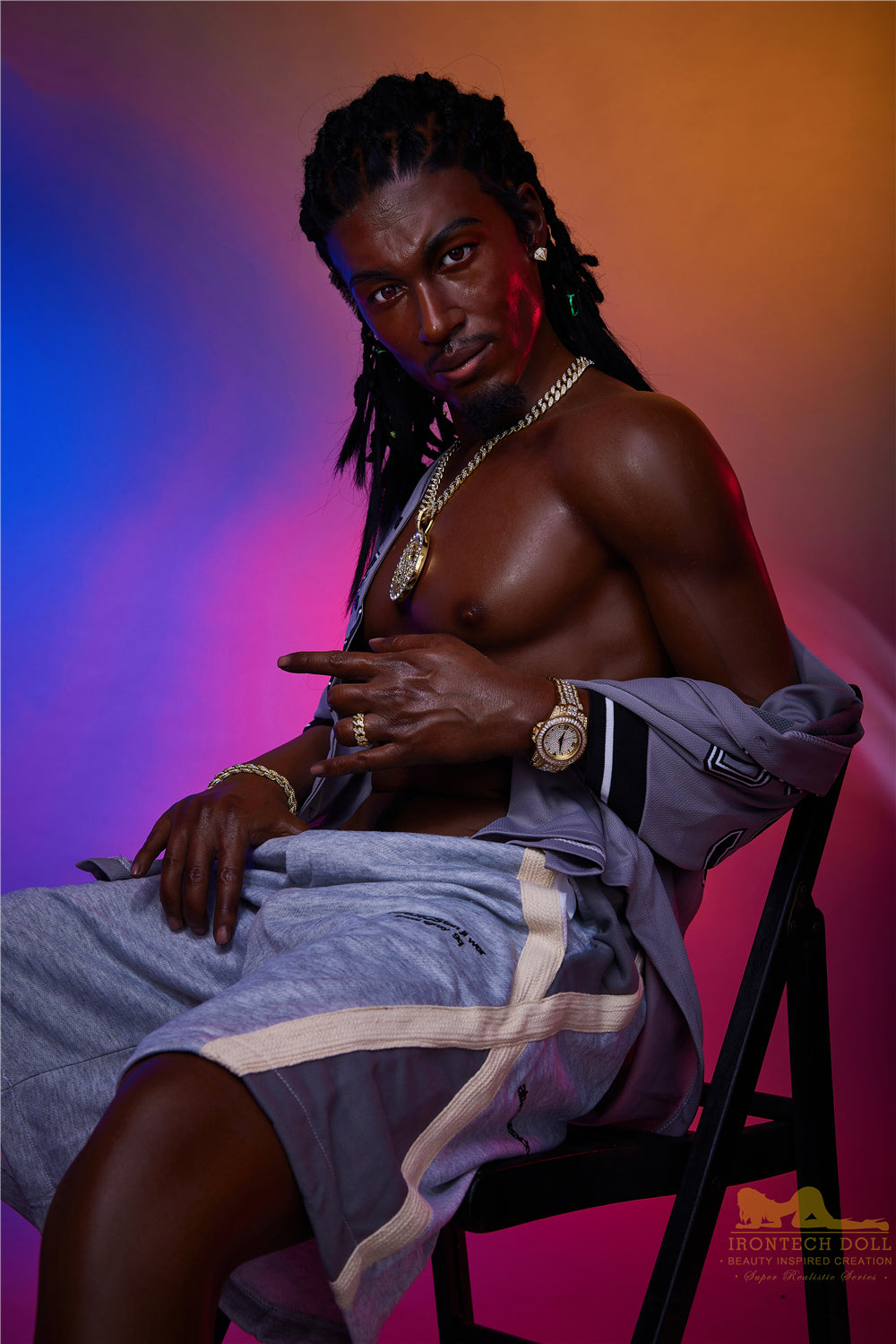 M7 Bill Black | 全矽膠仿真娃娃 | 170 cm