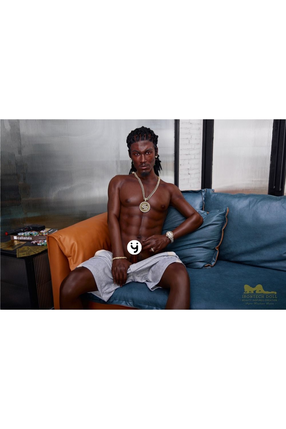 M7 Bill Black | 全矽膠仿真娃娃 | 170 cm