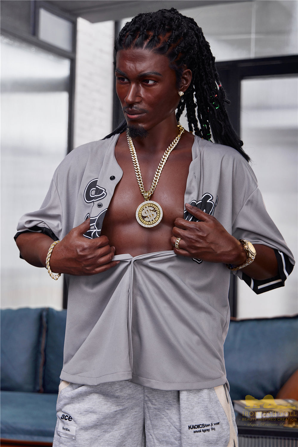 M7 Bill Black | 全矽膠仿真娃娃 | 170 cm