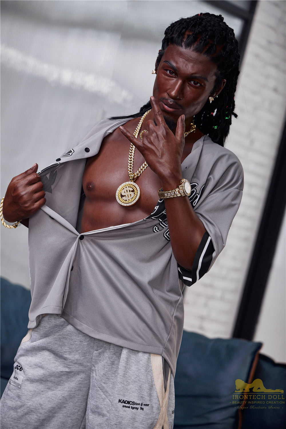 M7 Bill Black | 全矽膠仿真娃娃 | 170 cm