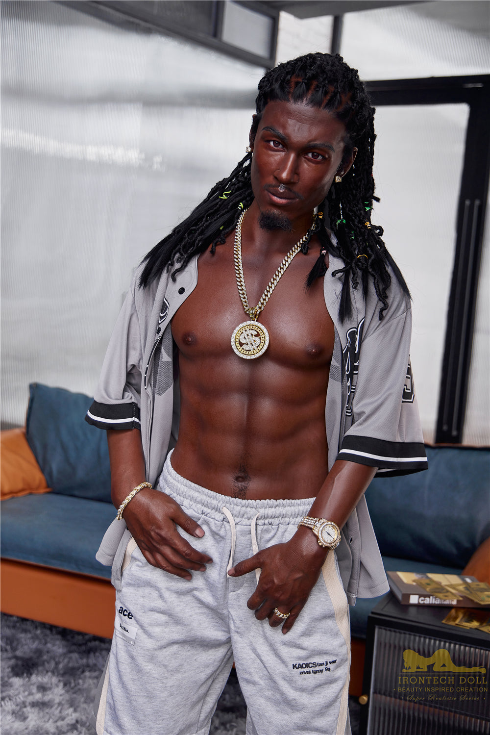 M7 Bill Black | 全矽膠仿真娃娃 | 170 cm