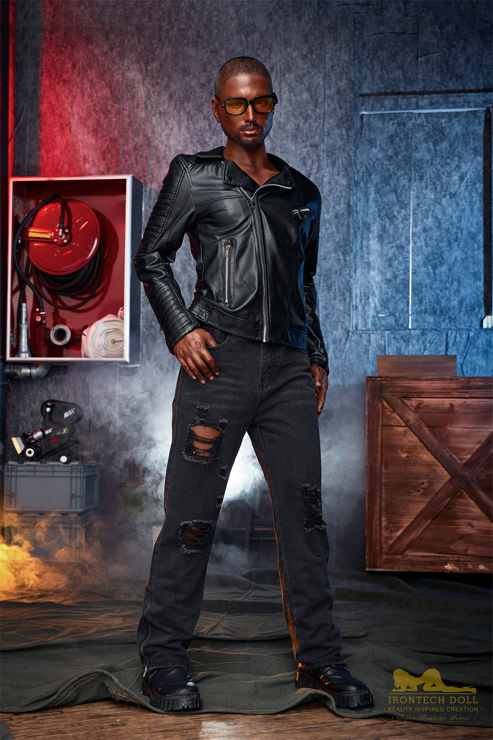 M1 Kevin Black | 全矽膠仿真娃娃 | 170 cm