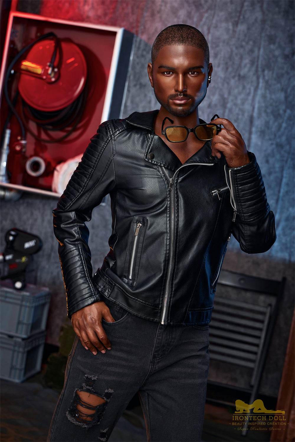 M1 Kevin Black | 全矽膠仿真娃娃 | 170 cm