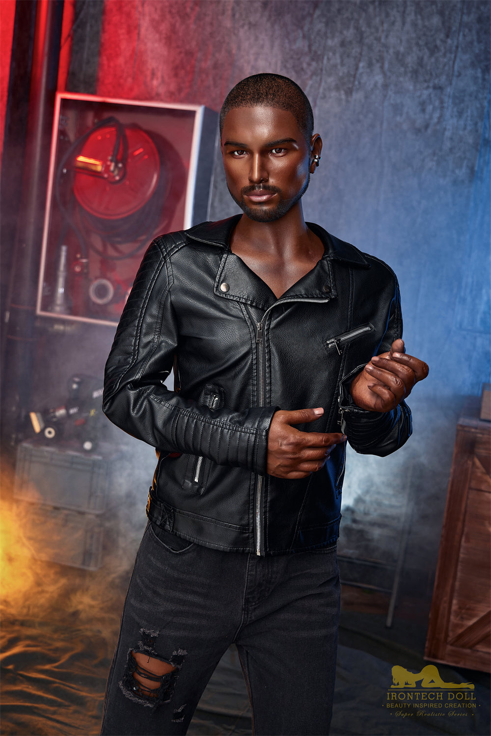 M1 Kevin Black | 全矽膠仿真娃娃 | 170 cm