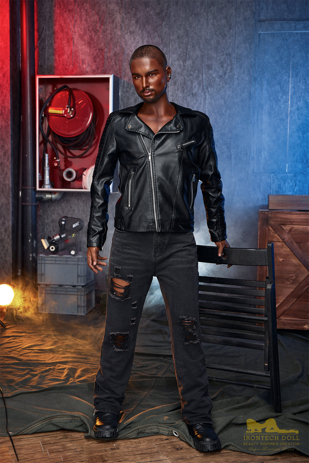 M1 Kevin Black | 全矽膠仿真娃娃 | 170 cm