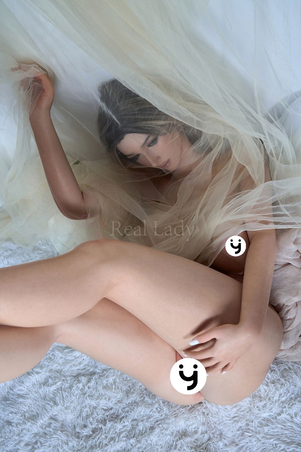 R1 Adela Silky Cream-1 | 全矽膠仿真娃娃 | 168 cm