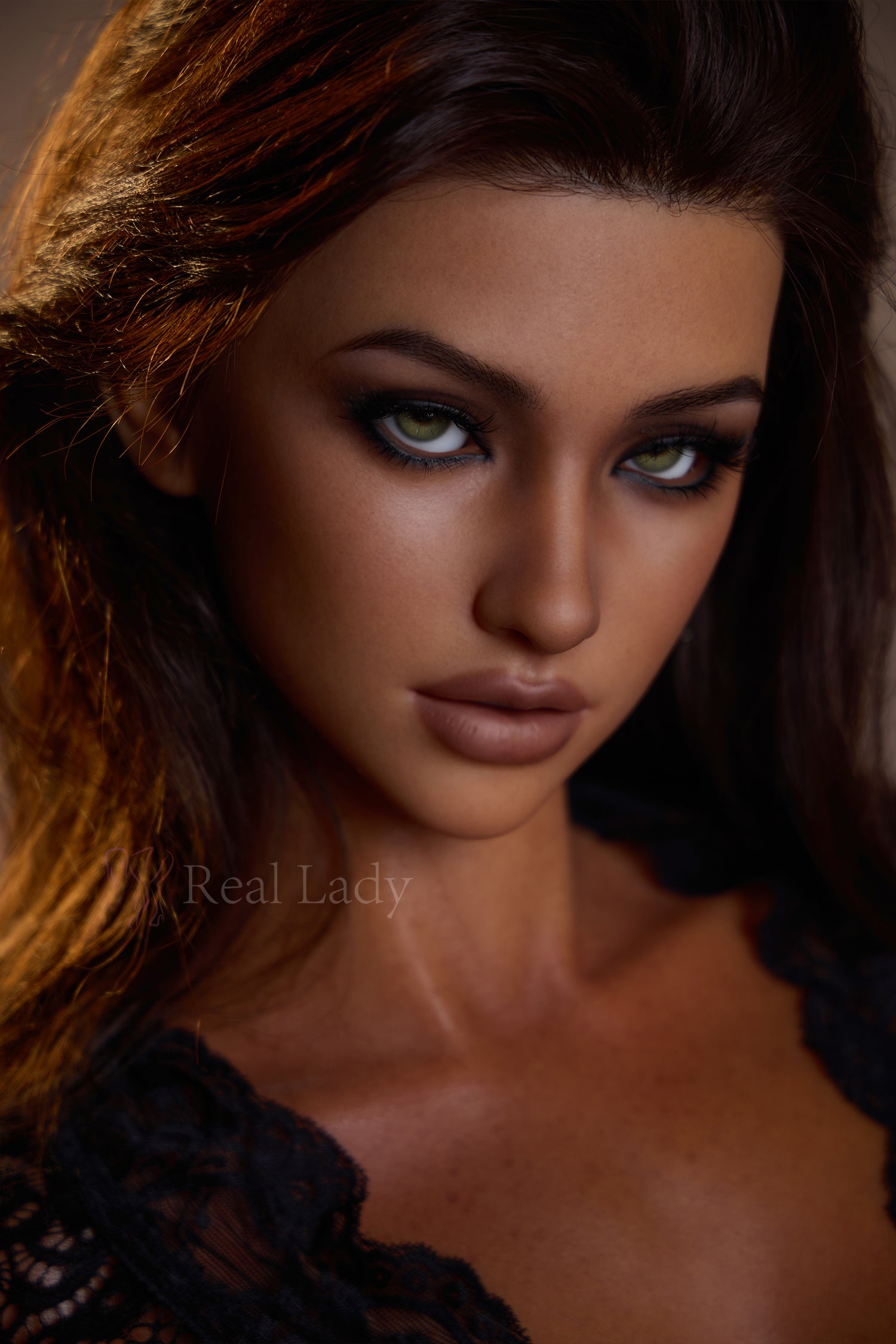 R8 Lena Dark Tanned-2 | 全矽膠仿真娃娃 | 150 cm