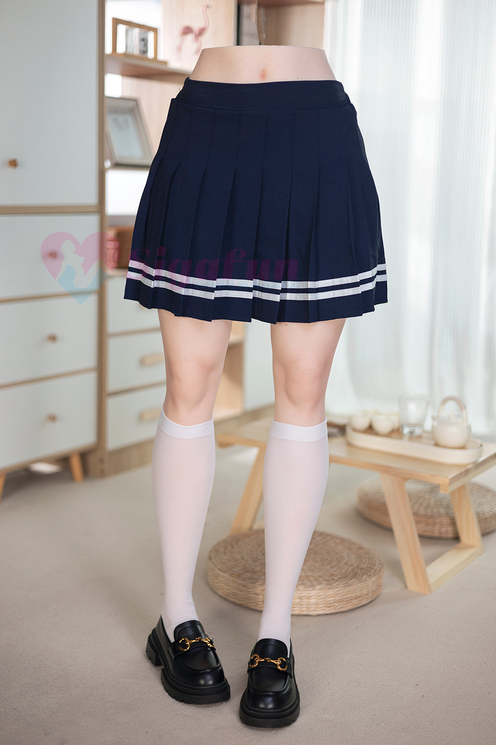 SG-T-007 Isabel  全矽膠半身腿模 21 kg