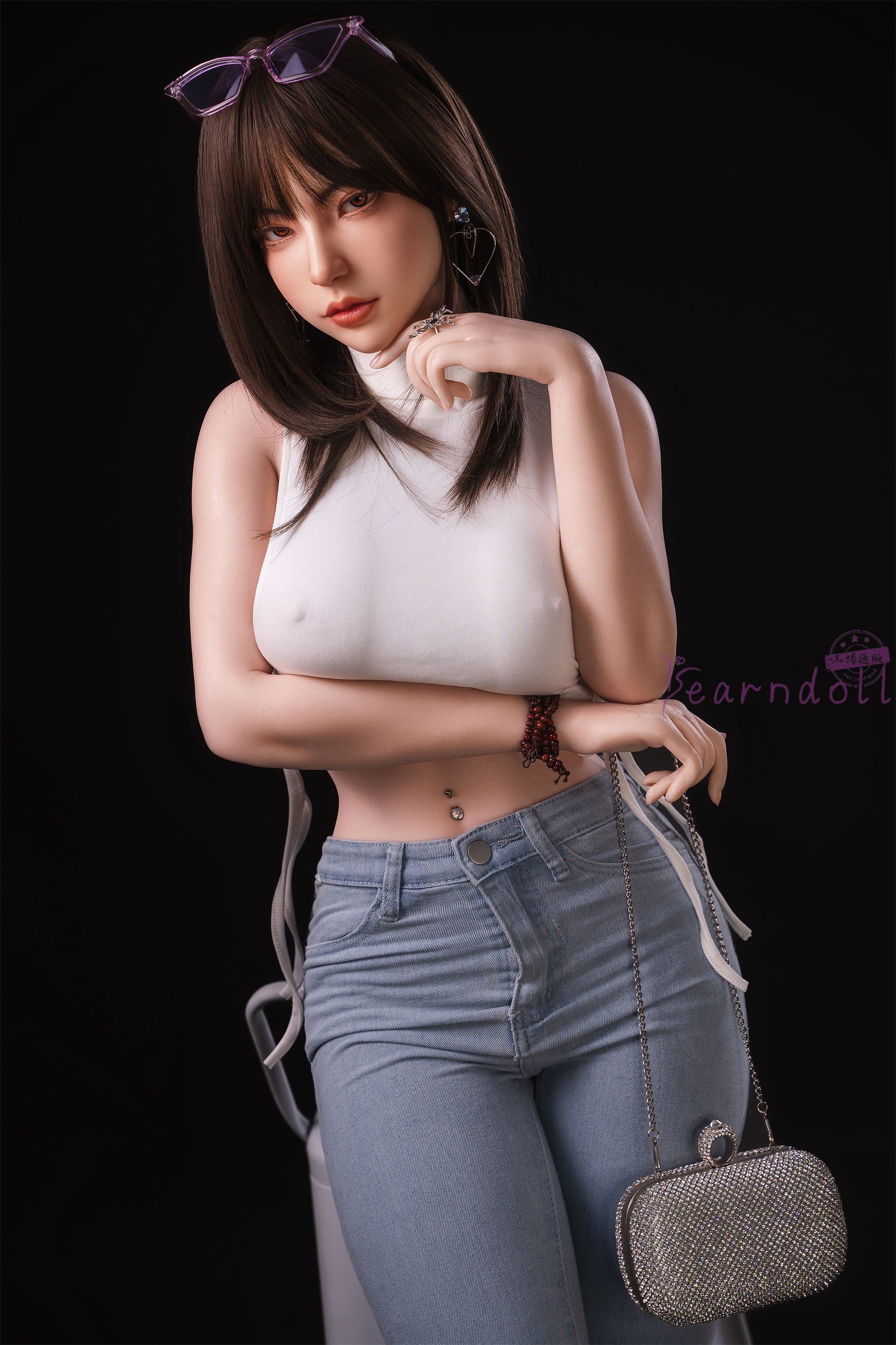 利香 Rika Y202 | 全矽膠仿真娃娃 尊貴款+仿真口 | 163 cm