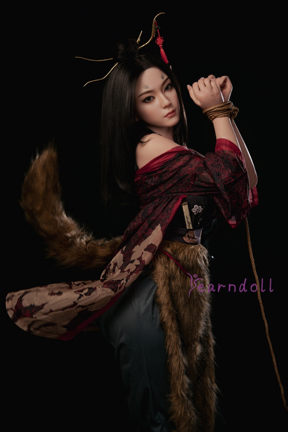 【Cosplay 系列】狐女 Y303 | 全矽膠仿真娃娃 尊貴款+普通口 | 165 cm