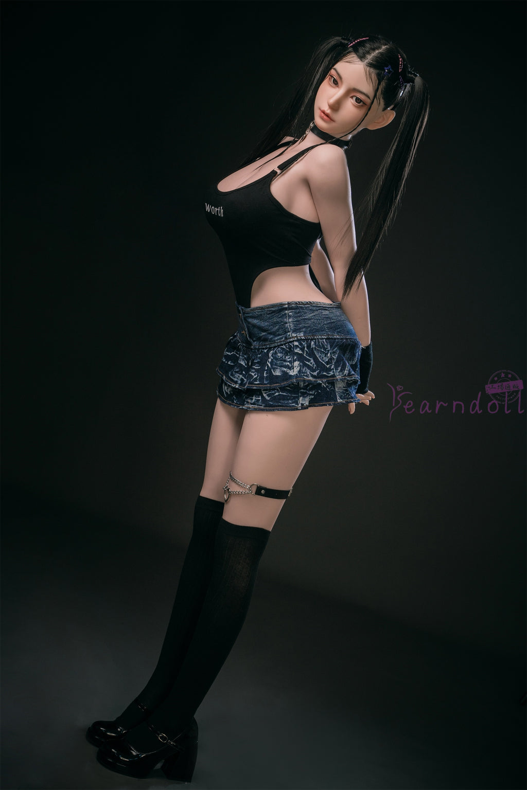星妮 Y206-1 | 全矽膠仿真娃娃 普通款+仿真口 | 163 cm