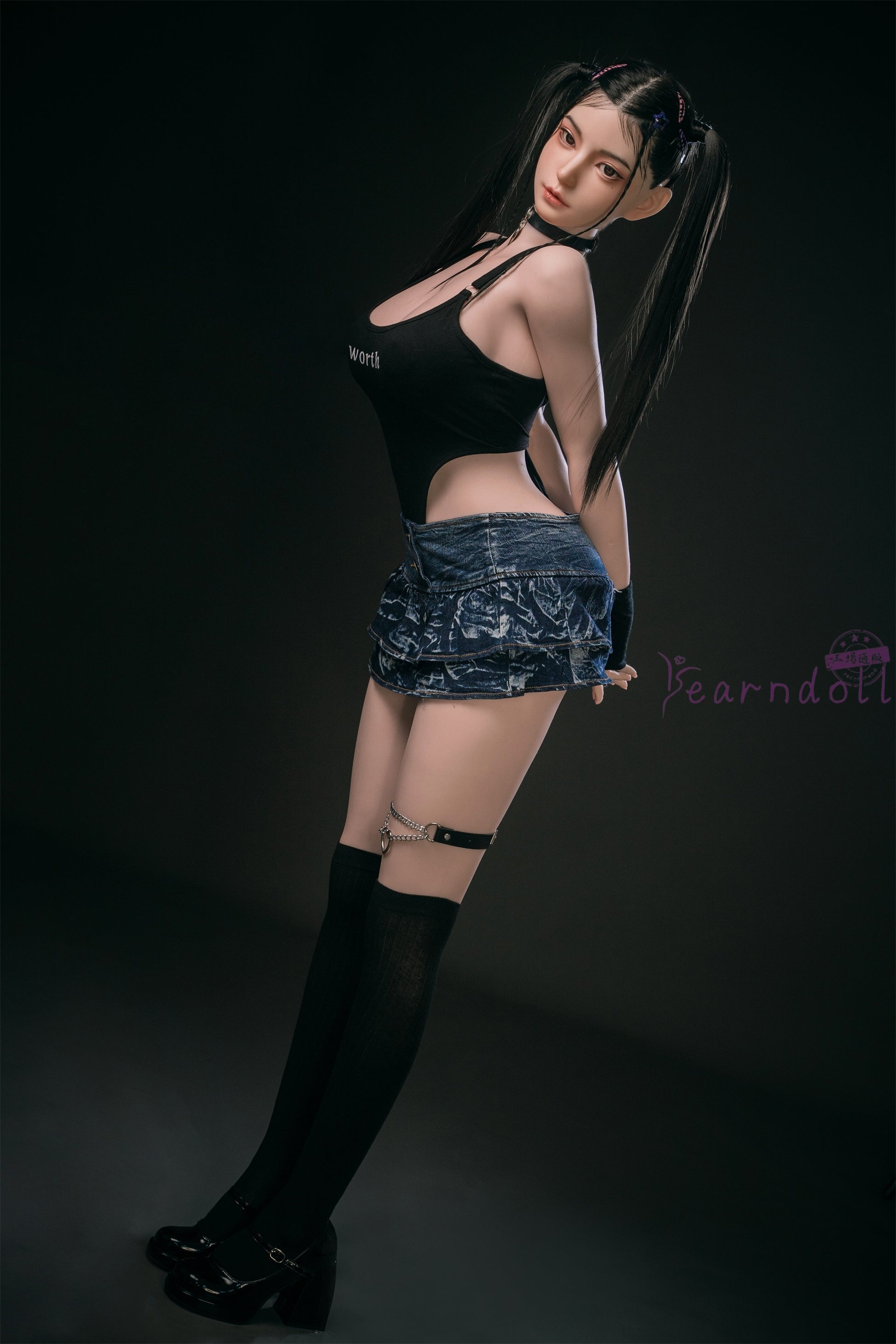 星妮 Y206-1 | 全矽膠仿真娃娃 普通款+仿真口 | 163 cm
