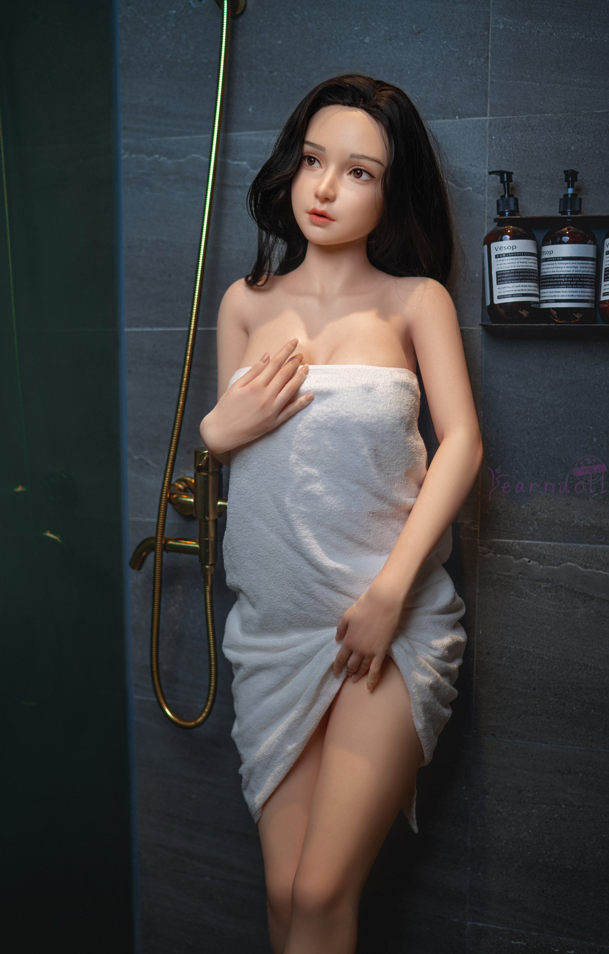 Y211 | 全矽膠仿真娃娃 普通款+仿真口 | 155 cm