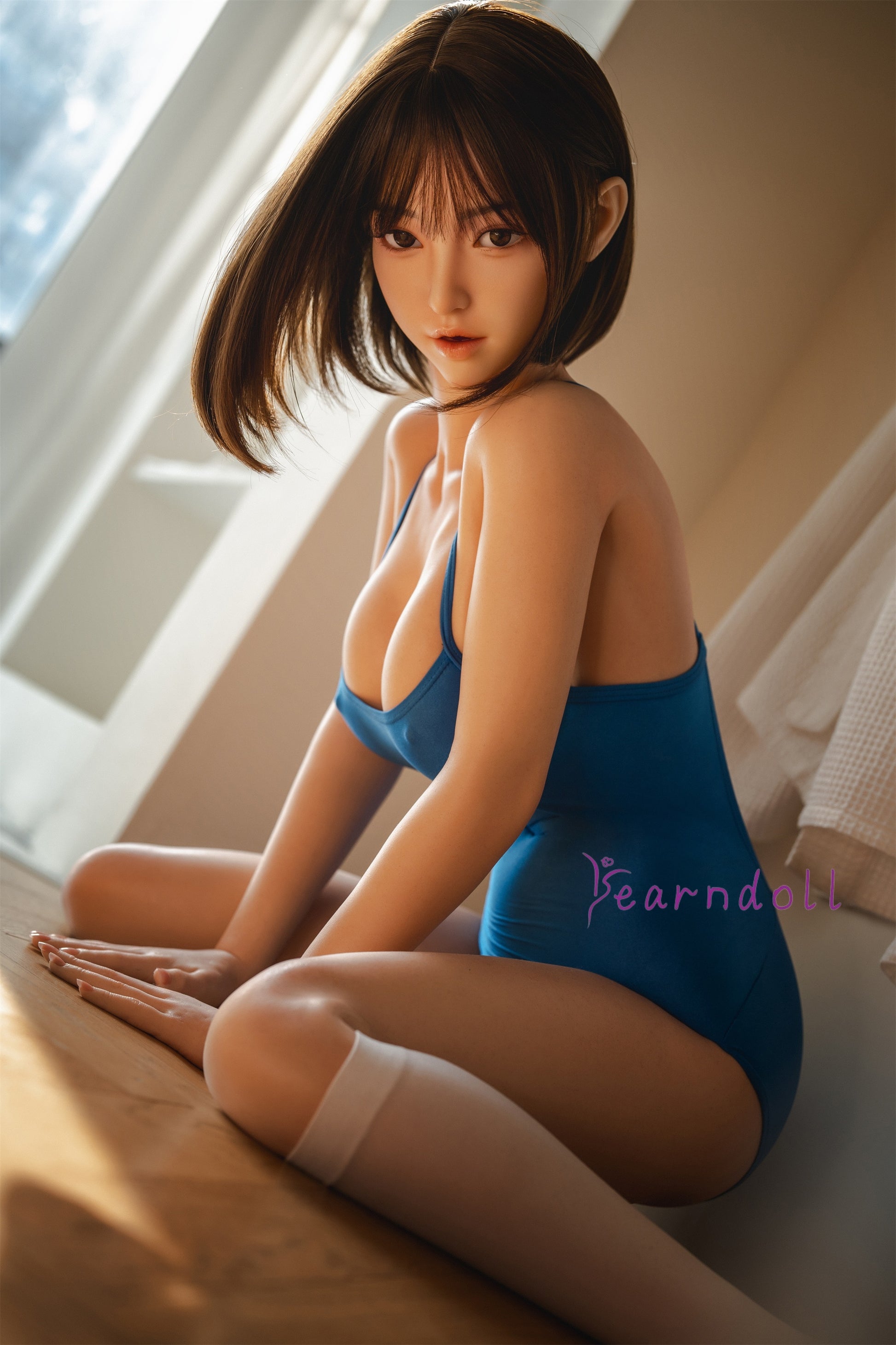 明香 Sayaka 可愛美少女 Y221 | 全矽膠仿真娃娃 尊貴款+仿真口 | 151 cm